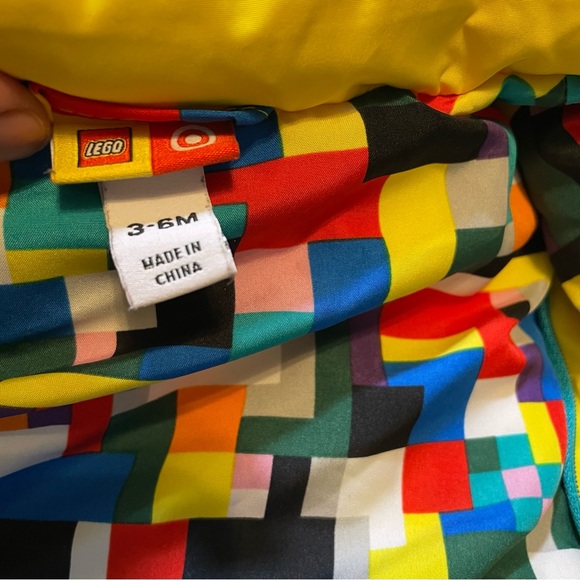 LEGO‎ Collection x Target Color block Puffer Infant Baby   Vest 3-6 Months - Picture 5 of 8
